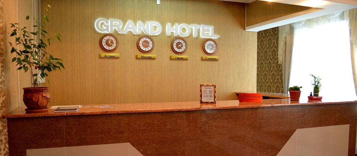 The Grand Hotel Semey Exterior foto